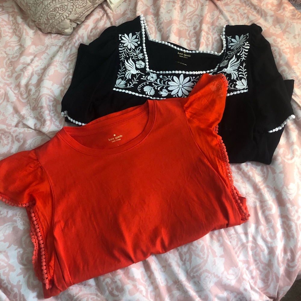 Set of 2 Kate Spade shirts!!